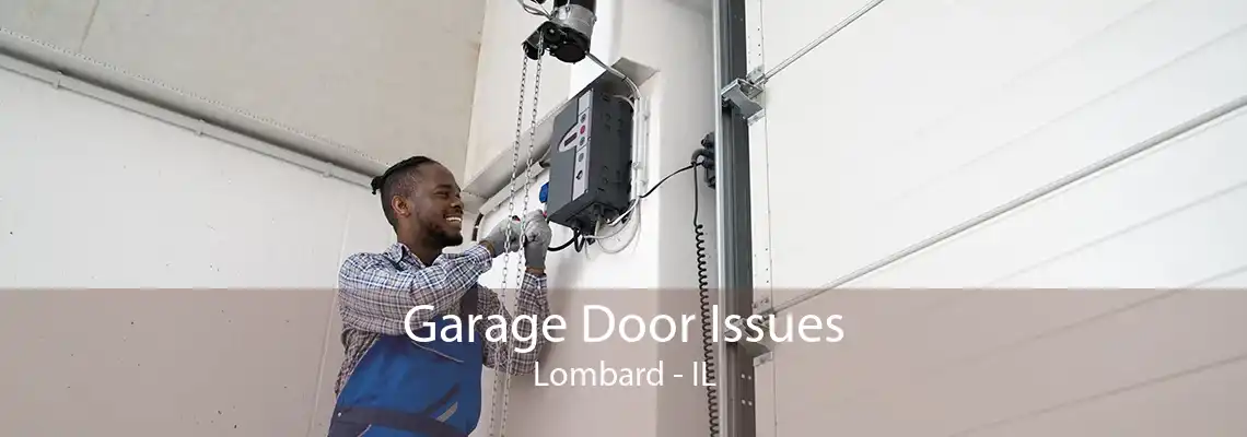 Garage Door Issues Lombard - IL