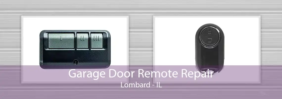 Garage Door Remote Repair Lombard - IL