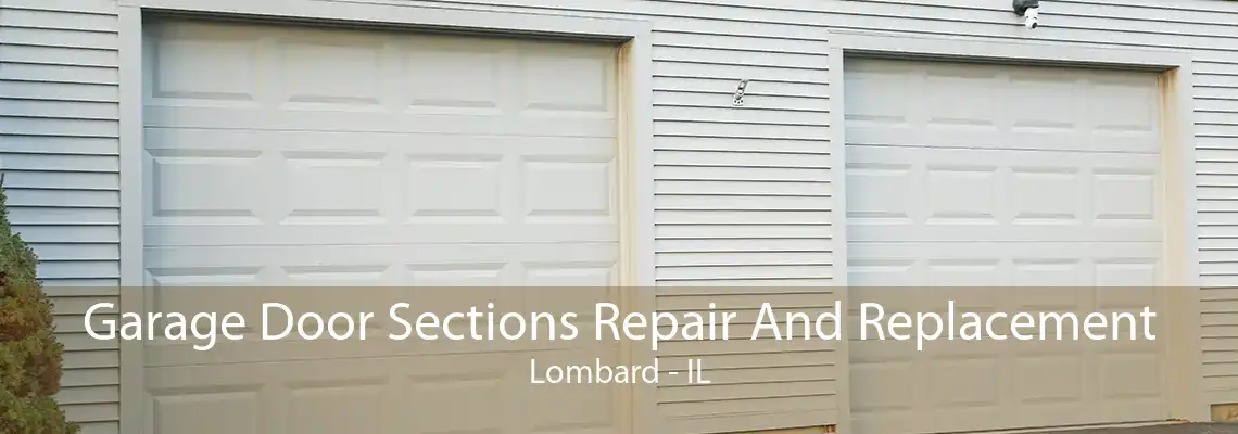 Garage Door Sections Repair And Replacement Lombard - IL