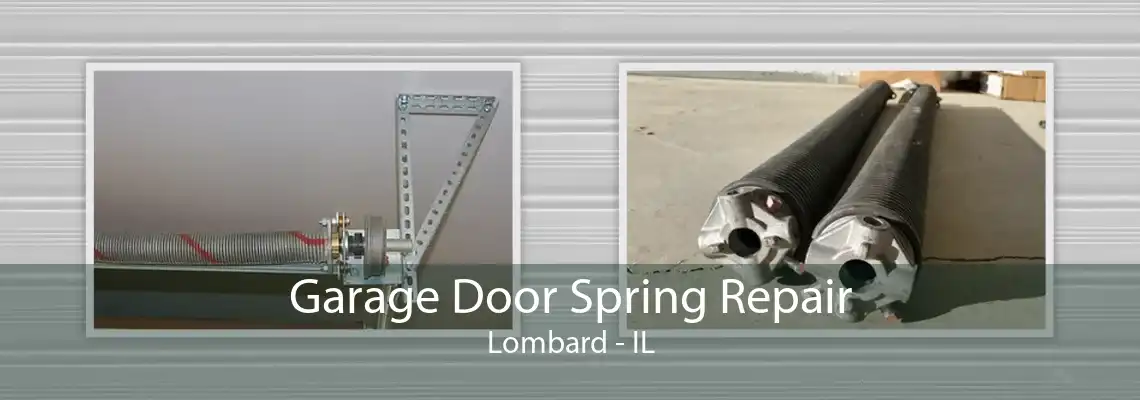 Garage Door Spring Repair Lombard - IL