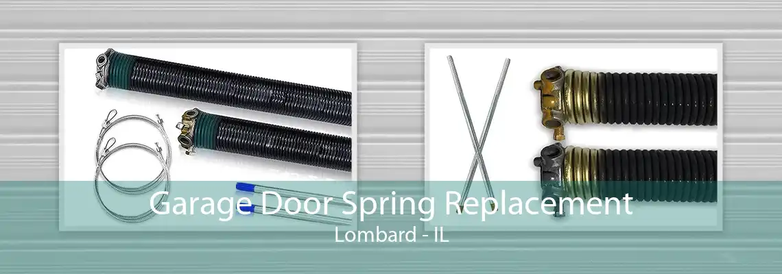 Garage Door Spring Replacement Lombard - IL