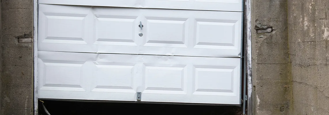 Garage Door Got Hit By A Car Dent Removal in Lombard, IL