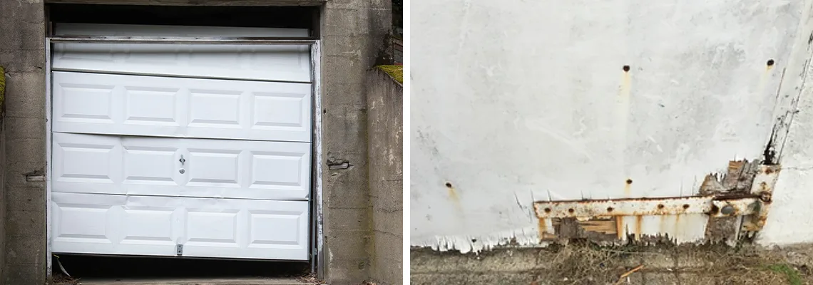 Rotten Commercial Garage Door Repair in Lombard, IL