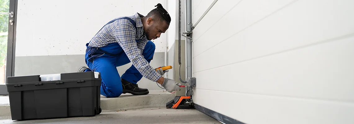 Garage Door Track Repair in Lombard, IL