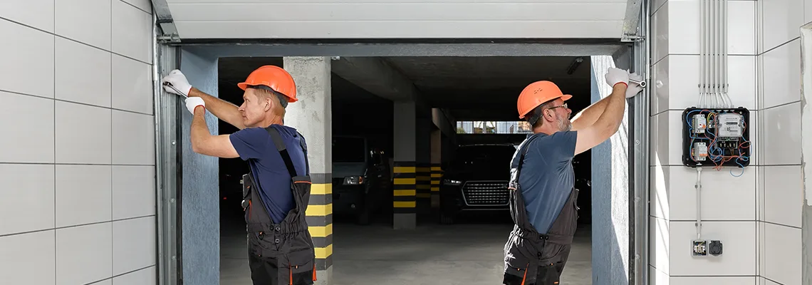 Wooden Garage Door Frame Repair in Lombard, Illinois